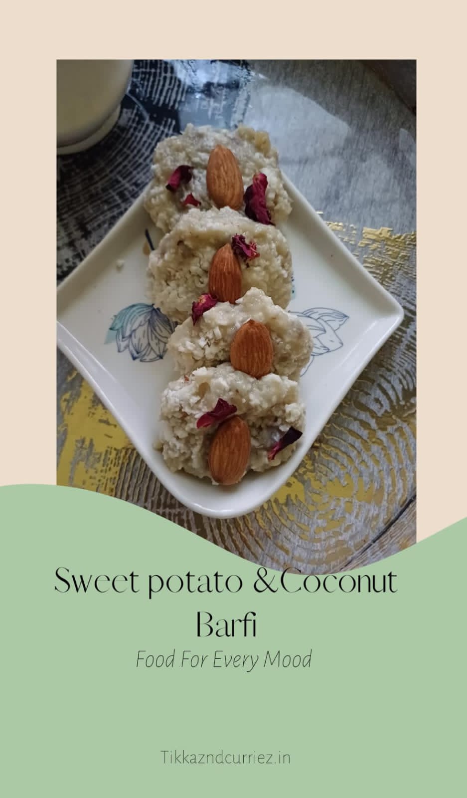 Easy festive Recipes- Coconut u0026amp;Sweet potato Sweet(Barfi)