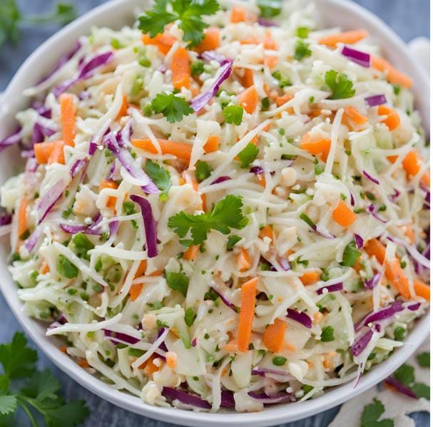 Healthy salads.
