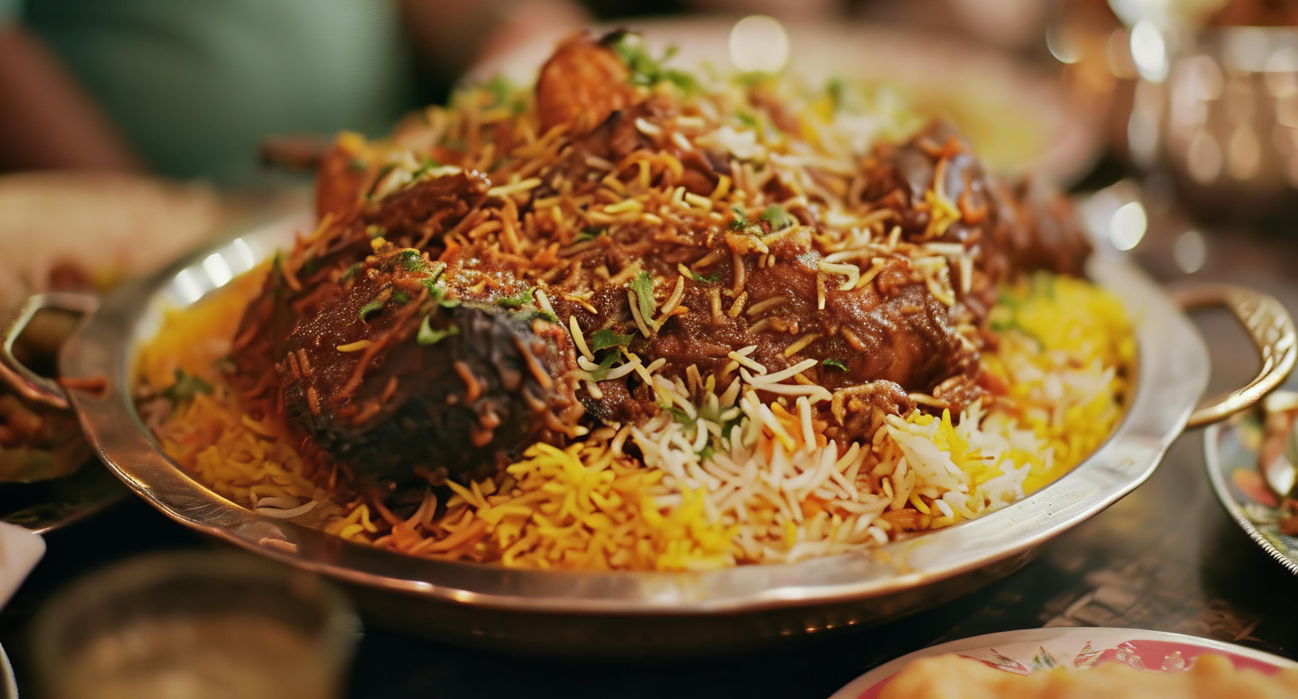 Lucknowi Biryani.